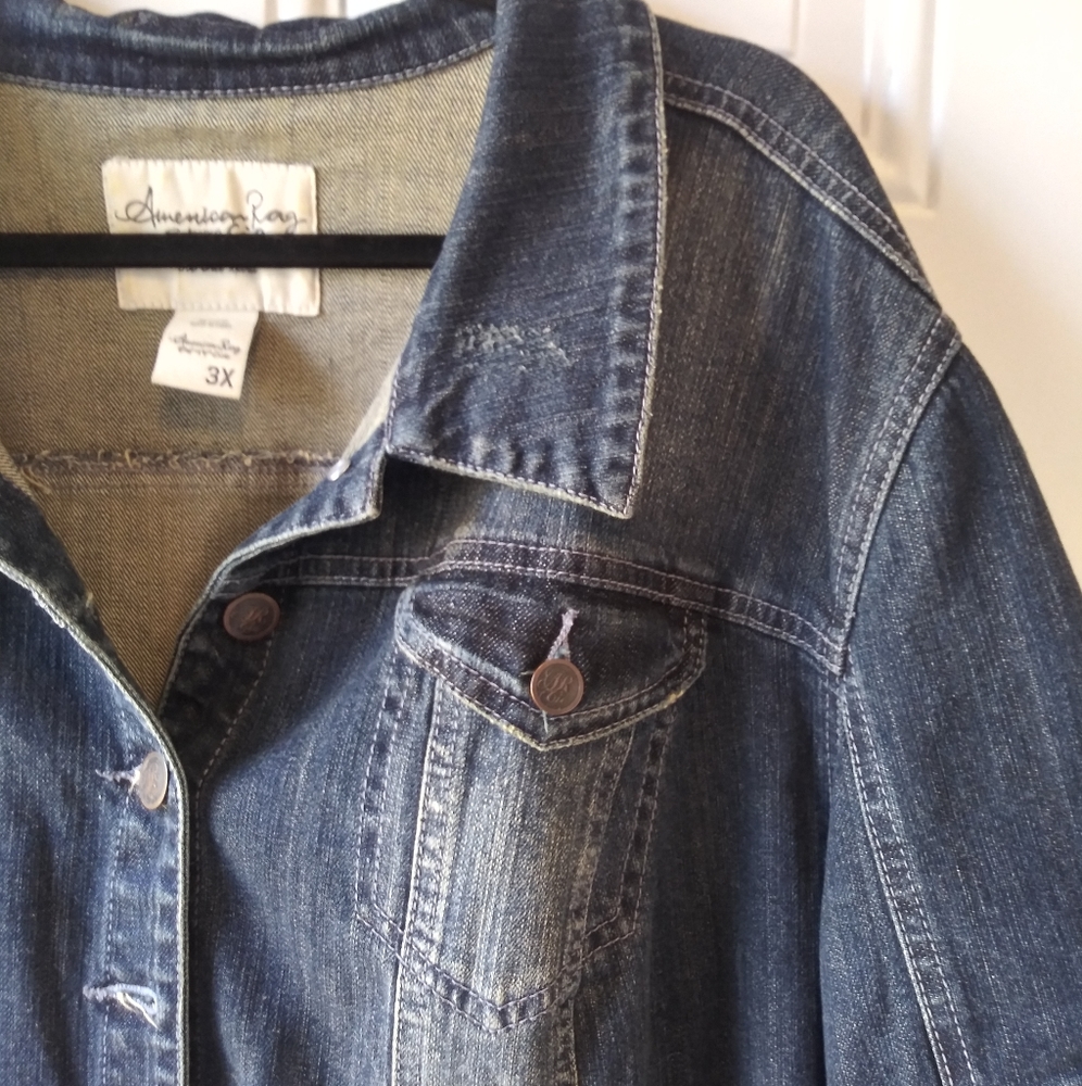 American Rag Co. Denim crop jacket